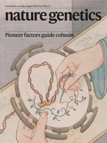 Nature Genetics, Volume 58 Issue 8 cover