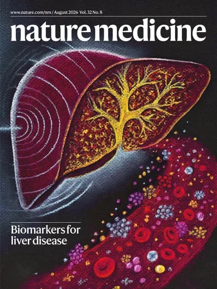 Nature Medicine, Volume 32 Issue 8 cover