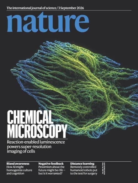 Nature, Volume 657 Issue 8130 cover