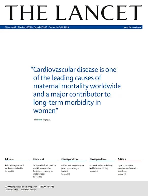The Lancet journal cover